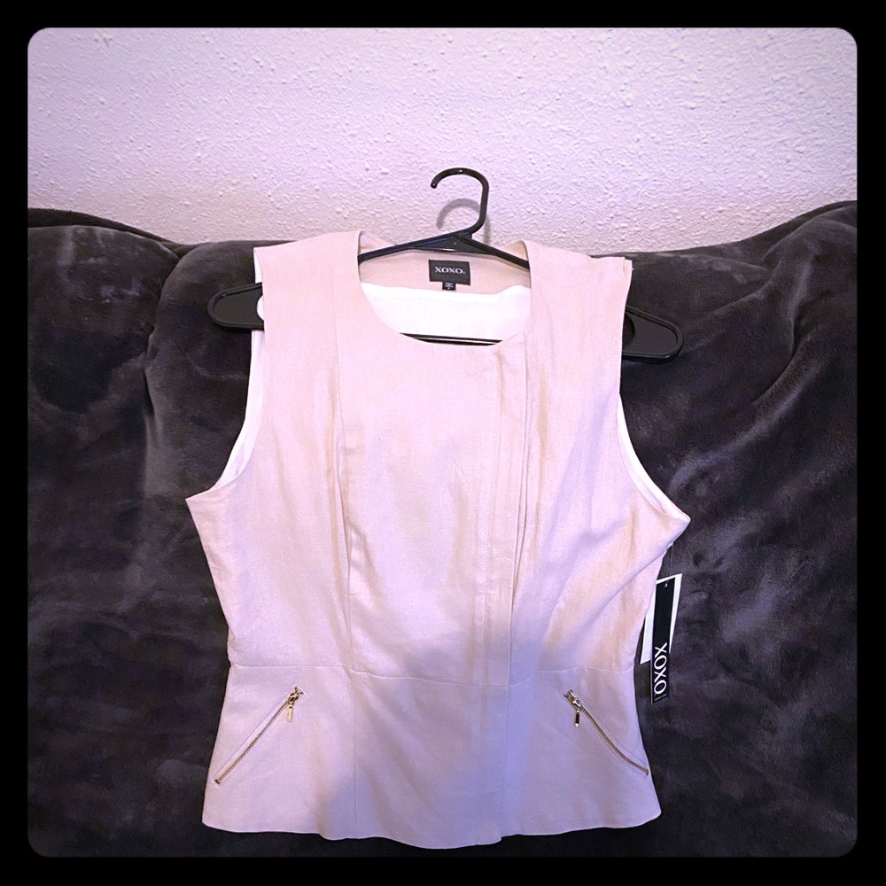 Xoxo beige vest
